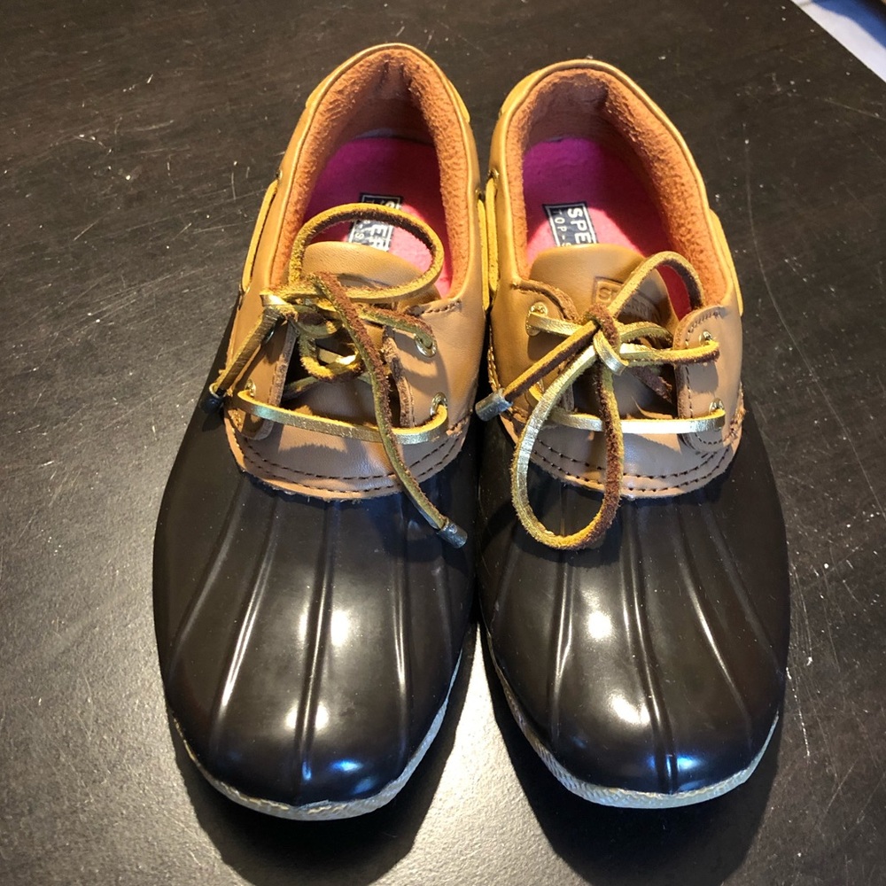 Sperry duck boots / shoes